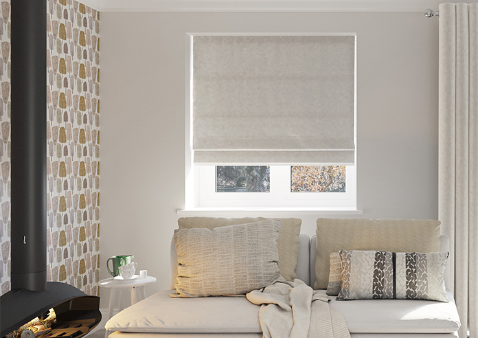 Bravo, Natural - Twist&Fit Roman Blind - Image 3